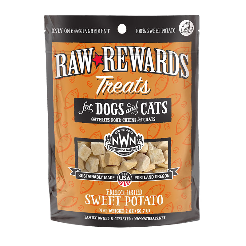 Northwest Naturals Raw Rewards Freeze Dried Sweet Potato