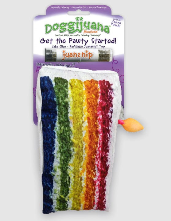 Doggijuana Cake Slice