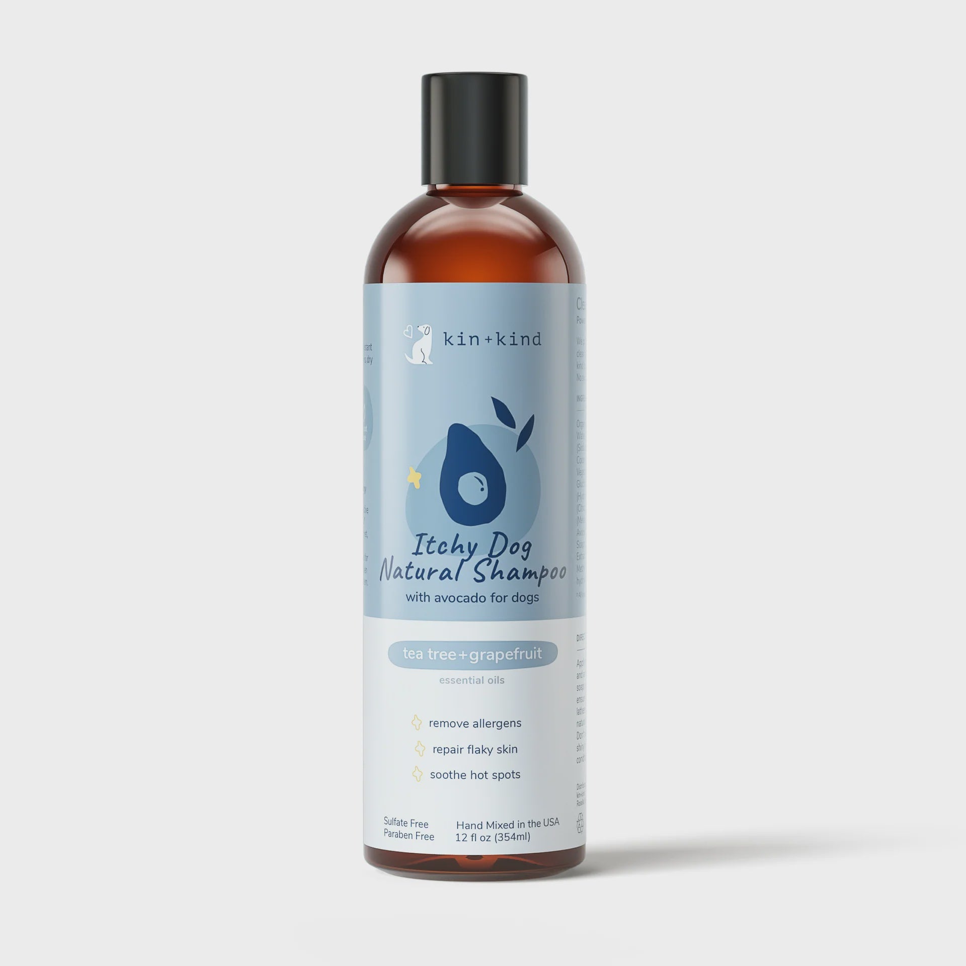 Kin + Kind Itchy Dog Shampoo (Tea Tree+Grapefruit)
