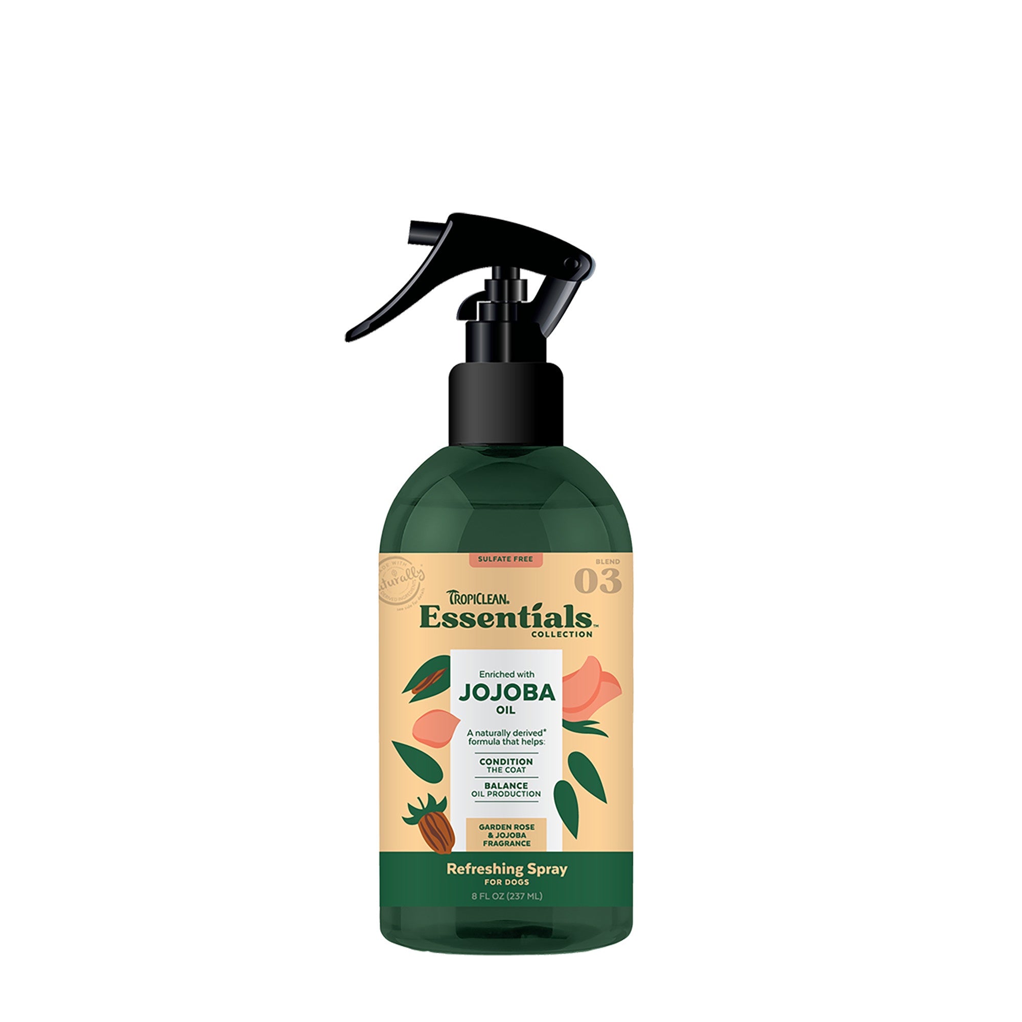 TropiClean Essentials Jojoba Refreshing Spray