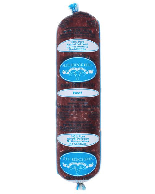Blue Ridge Beef-Beef for Dogs - 2 lb Rolls Full Shipping Box w/ Dry Ice (20 Rolls)