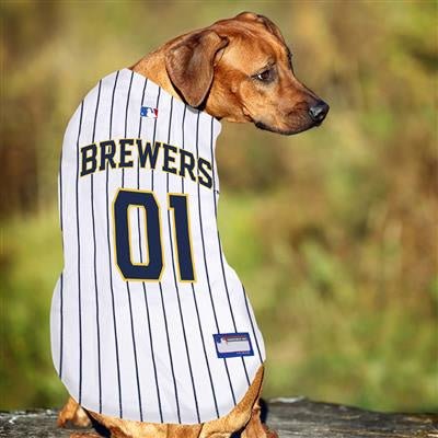 Milwaukee Brewers Dog Jersey