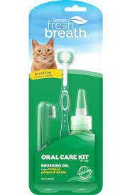 TropiClean Fresh Breath Cat Dental Kit