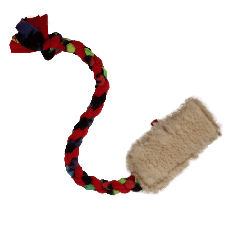 Fur n' Leather Braided Chaser Pouch