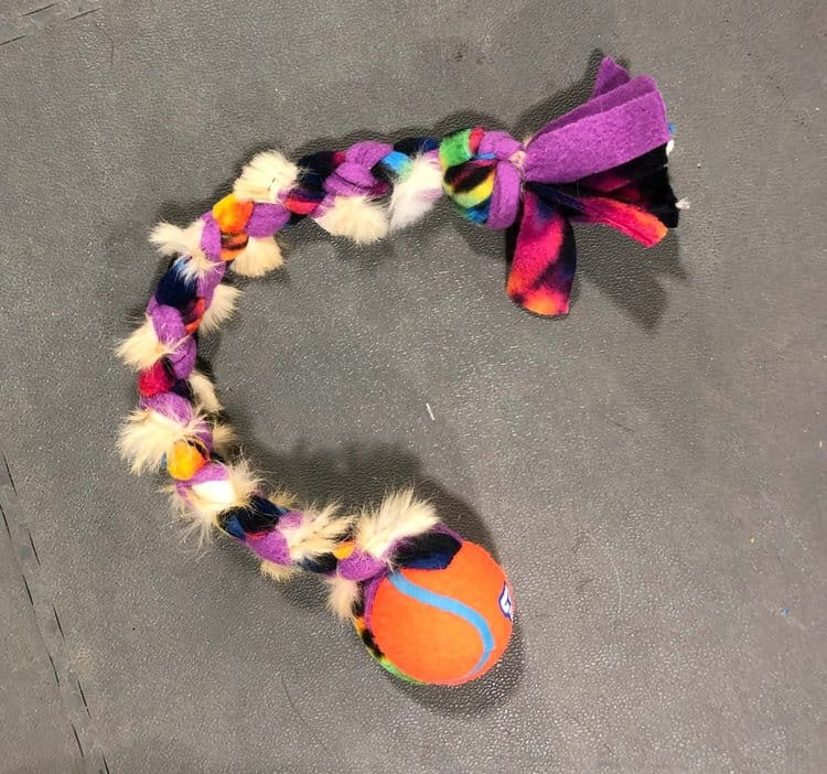Chuckit Ball Tug w/Fur