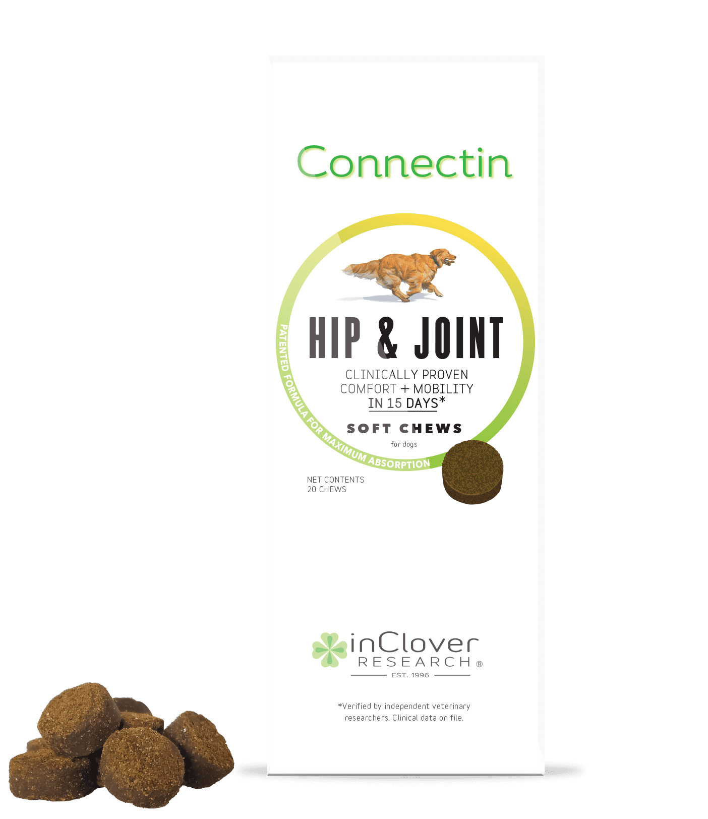 inClover Connectin Hip & Joint Chews