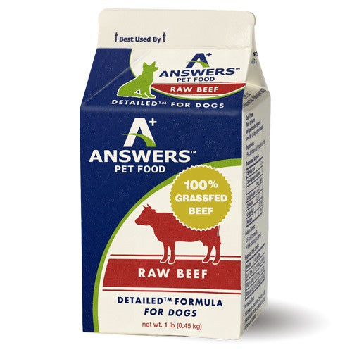 Answers Detailed Beef for Dogs