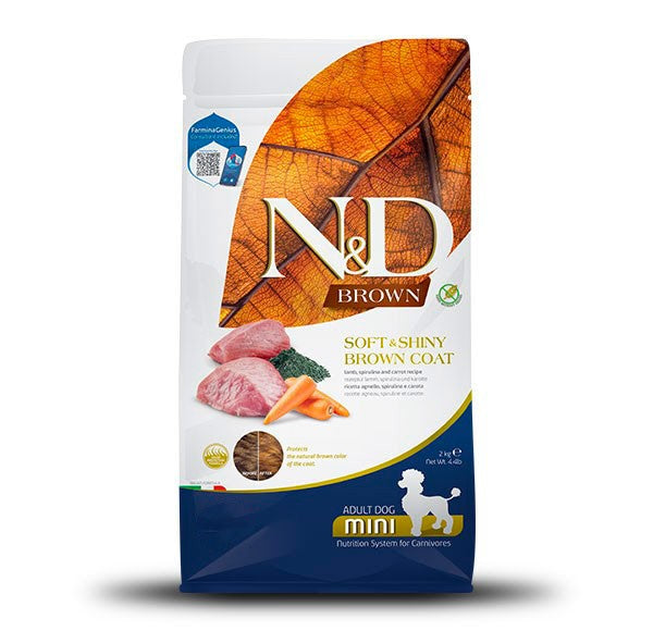 Farmina N&D Brown Coat Adult Mini 4.4lb
