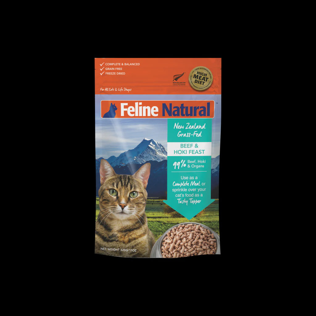 Feline Natural Beef & Hoki Feast