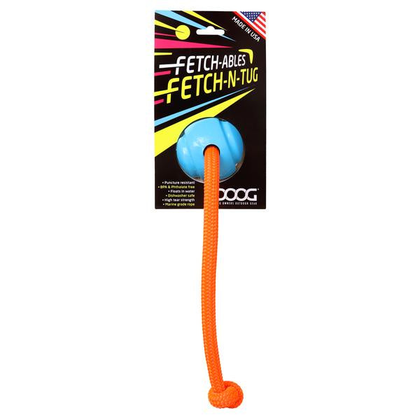 DOOG Fetchable Ball & Rope