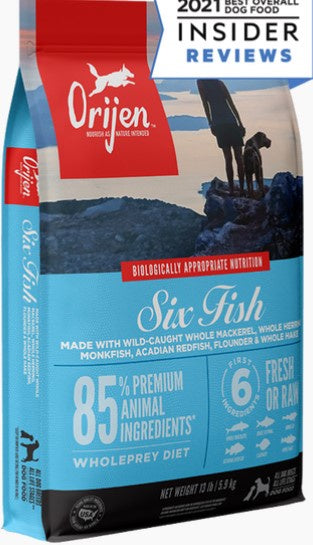 ORIJEN Six Fish Grain-Free Dry Dog Food