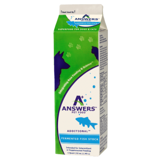 Answers Additional Fermented Fish Stock Quart