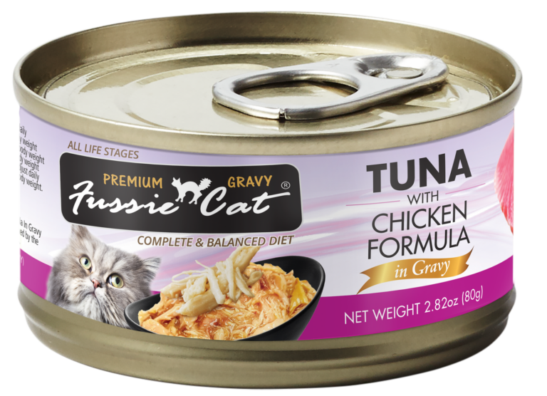 Fussie Cat Tuna with Chicken in Gravy