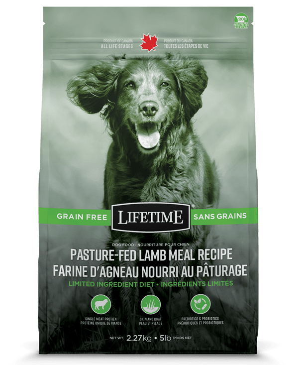 Lifetime Grain Free Pasture Fed Lamb Dog Kibble