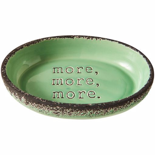Ethical Pets 6" More, More, More Oval Cat Dish
