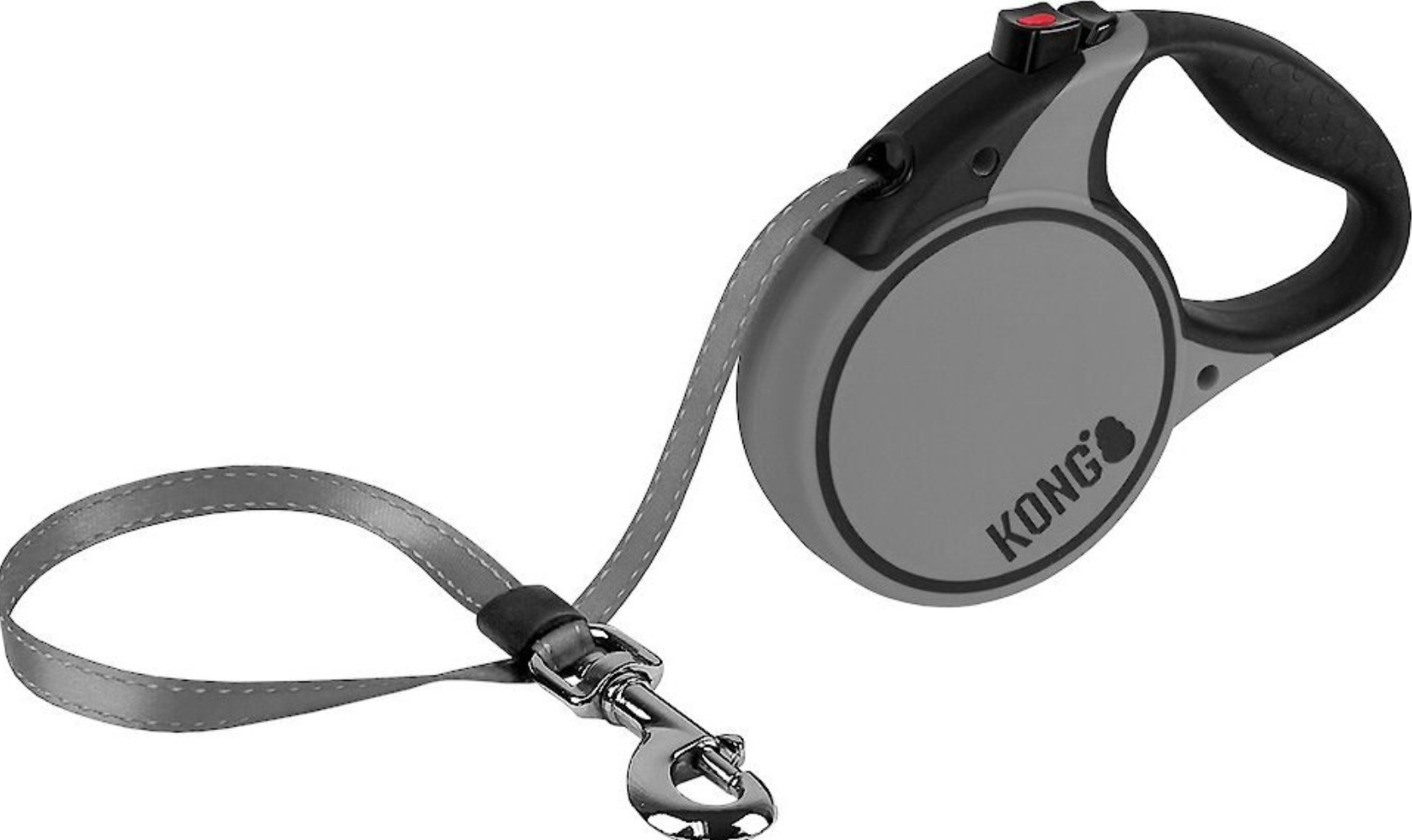 Kong Grey Retractable Terrain Leash