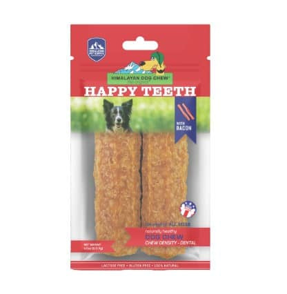 Himalayan Happy Teeth Bacon Flavor Chew