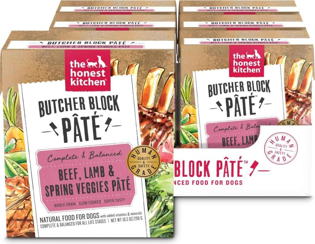 The Honest Kitchen Butcher Block Pate - Beef, Lamb & Spring Veggies