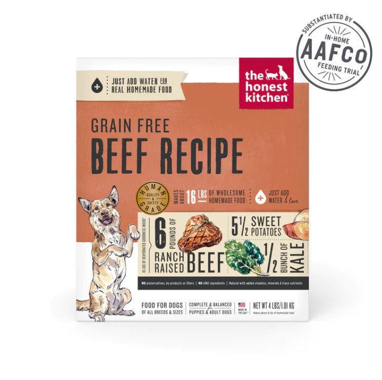 The Honest Kitchen Dehydrated Grain Free Beef Dog Food
