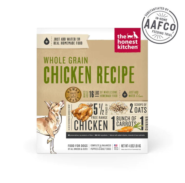 The Honest Kitchen Dehydrated Whole Grain Chicken Dog Food