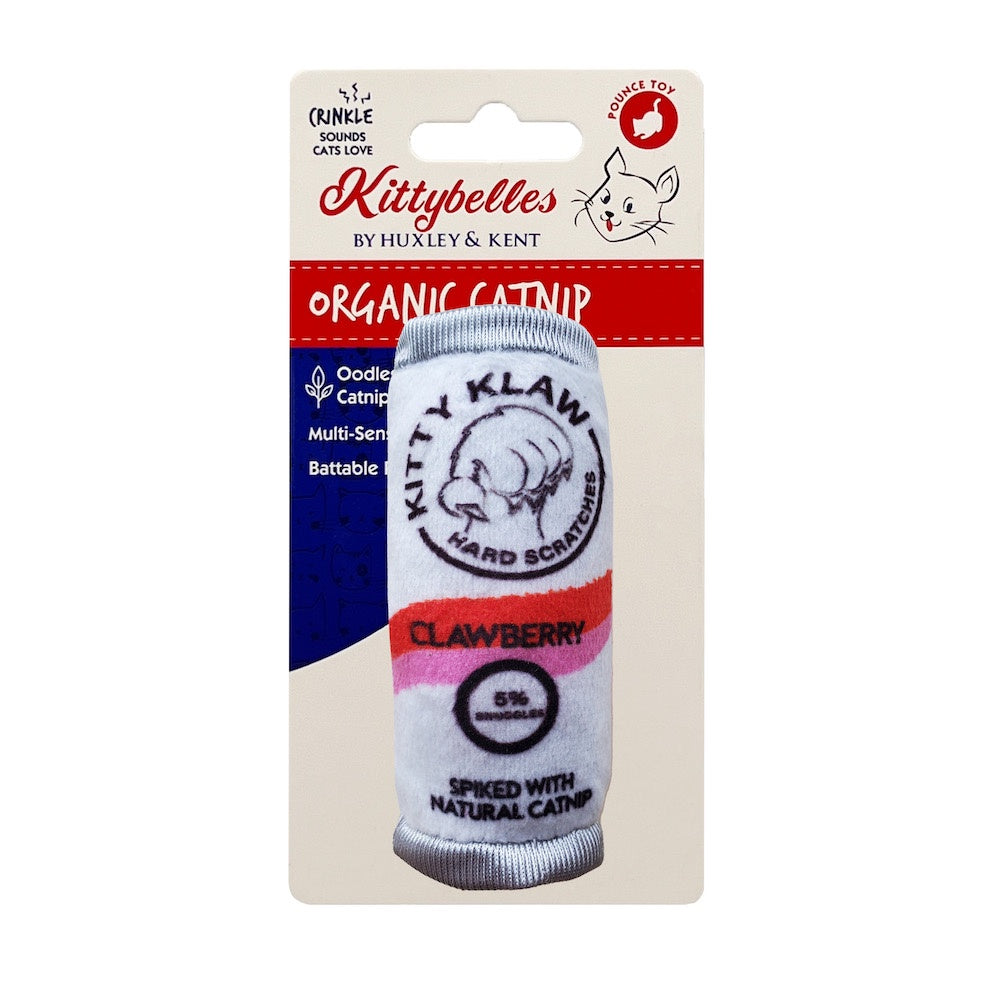 Huxley & Kent Kitty Klaw Clawberry Toy for Cats