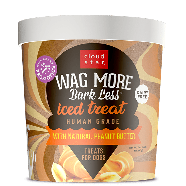 Cloud Star Wag More Bark Less Iced Treat