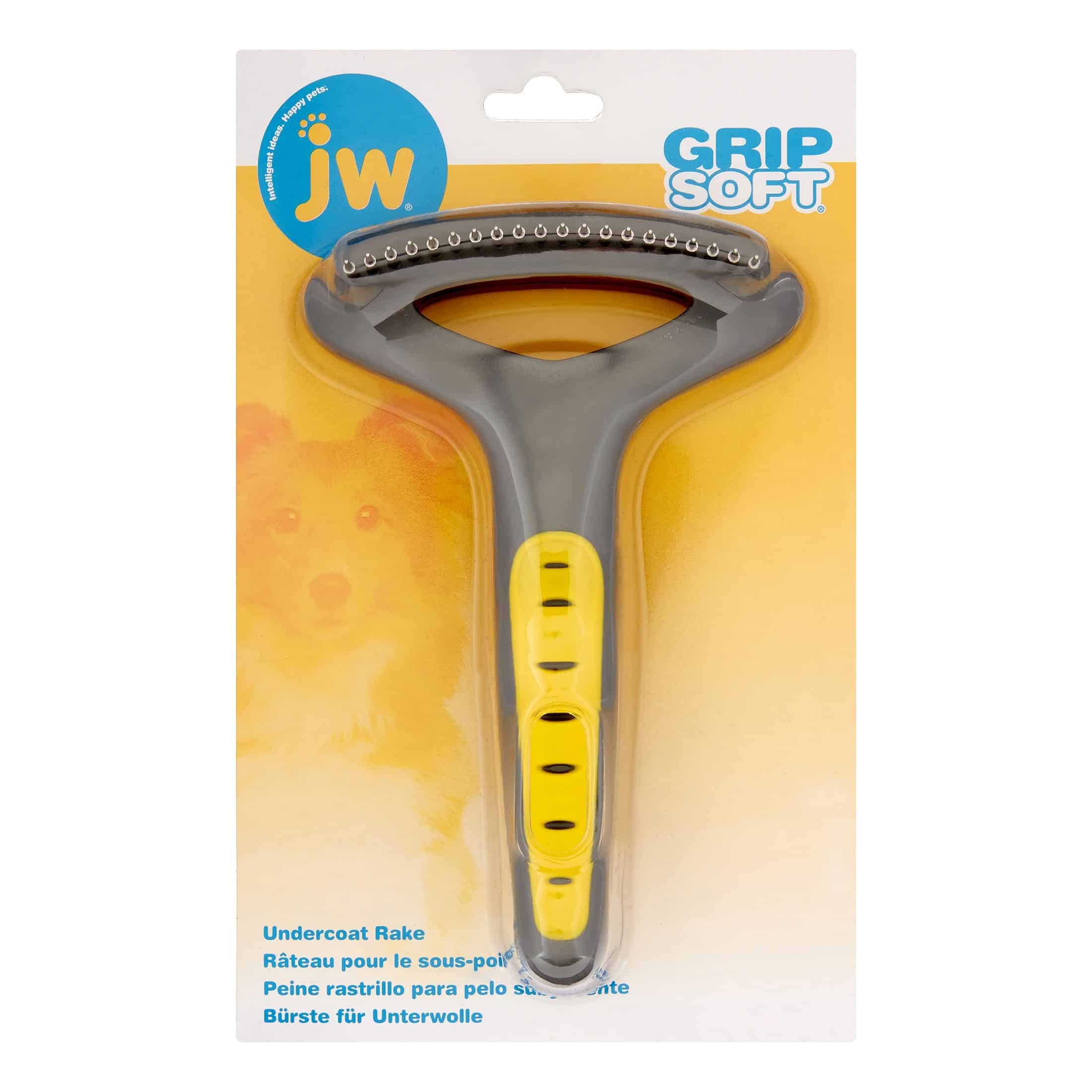 JW Dog GripSoft Undercoat Rake