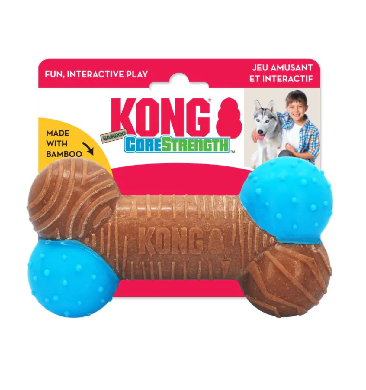 Kong Core Strength Bamboo Bone Small