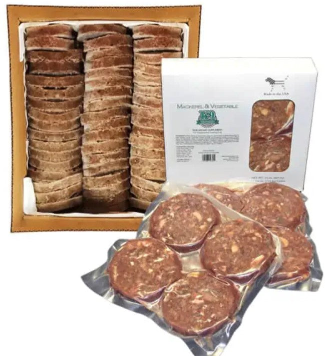 K-9 Kraving Mackerel & Vegetable - 2 lb Patties