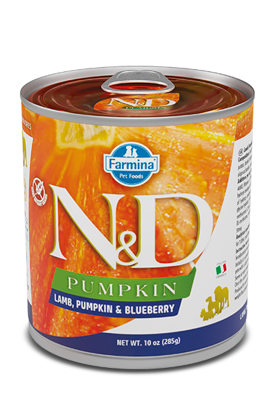 Farmina Pumpkin, Lamb & Blueberry - 10 oz/6 Can Case