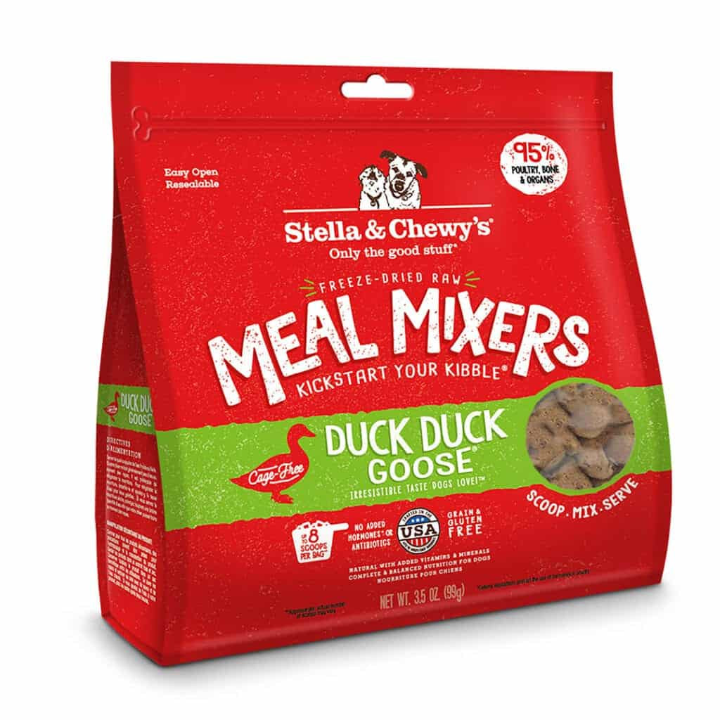 Stella & Chewy's Freeze Dried Meal Mixers - Duck Duck Goose