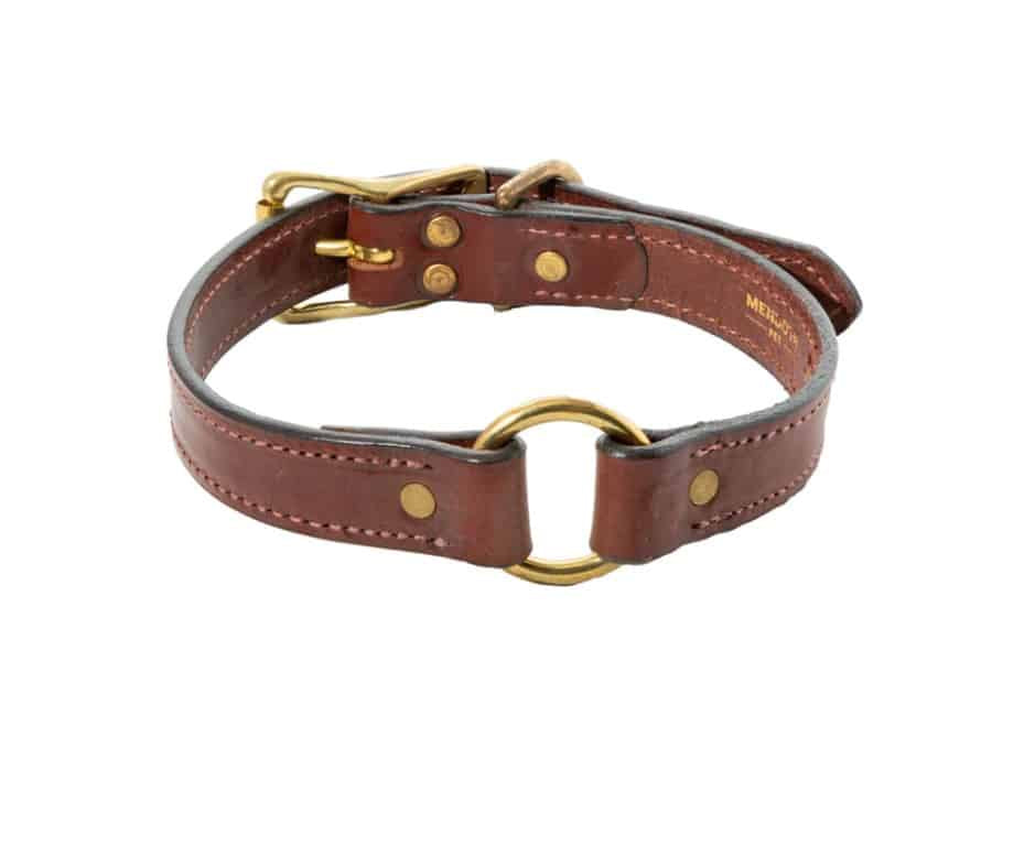Mendota Pet Hunt Leather Collar