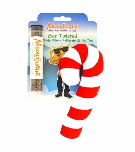 Meowijuana Get Twisted Candy Cane