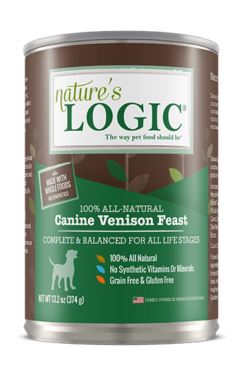 Nature’s Logic Venison Canine Feast Grain-Free Canned Dog Food