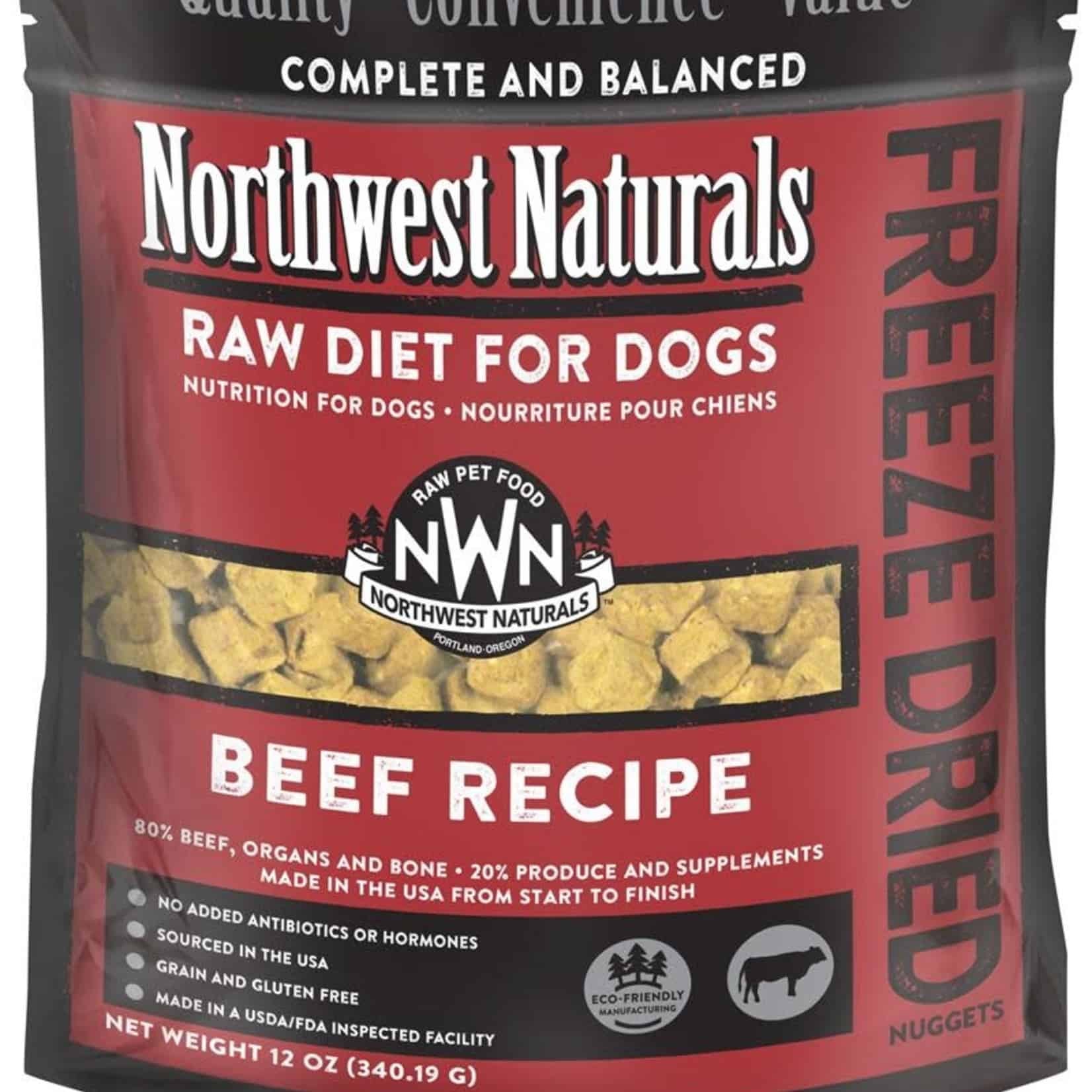 Northwest Naturals Freeze Dried Beef Nuggets