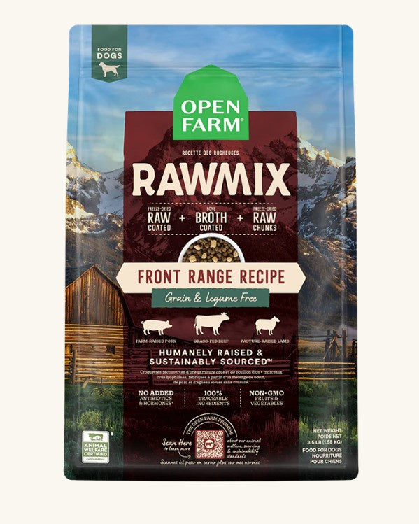 Open Farm Front Range Grain-Free RawMix Dry Dog Food