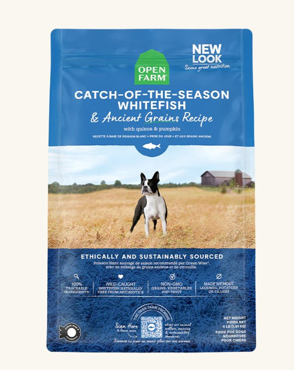 Open Farm Catch-of-the-Season Whitefish & Ancient Grains Dry Dog Food