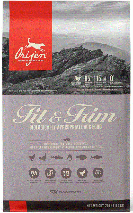ORIJEN Fit & Trim Grain-Free Dry Dog Food