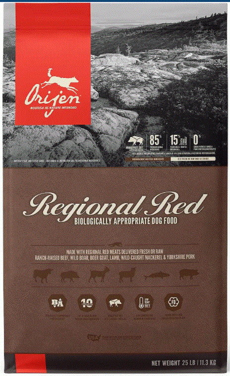 ORIJEN Regional Red Grain-Free Dry Dog Food