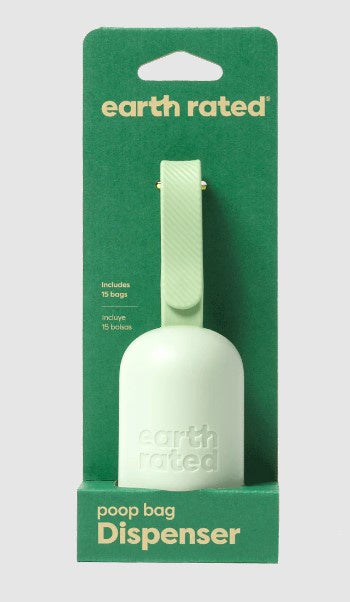 Earth Rated Poop Bag Dispenser with Bags