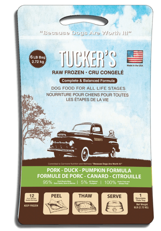 Tucker's Pork-Duck-Pumpkin 6lb