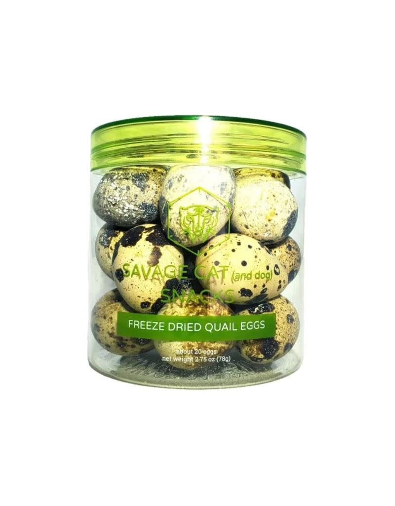 Savage Cat Freeze Dried Quail Eggs