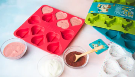 Messy Mutts Dog Treat Mold-Hearts