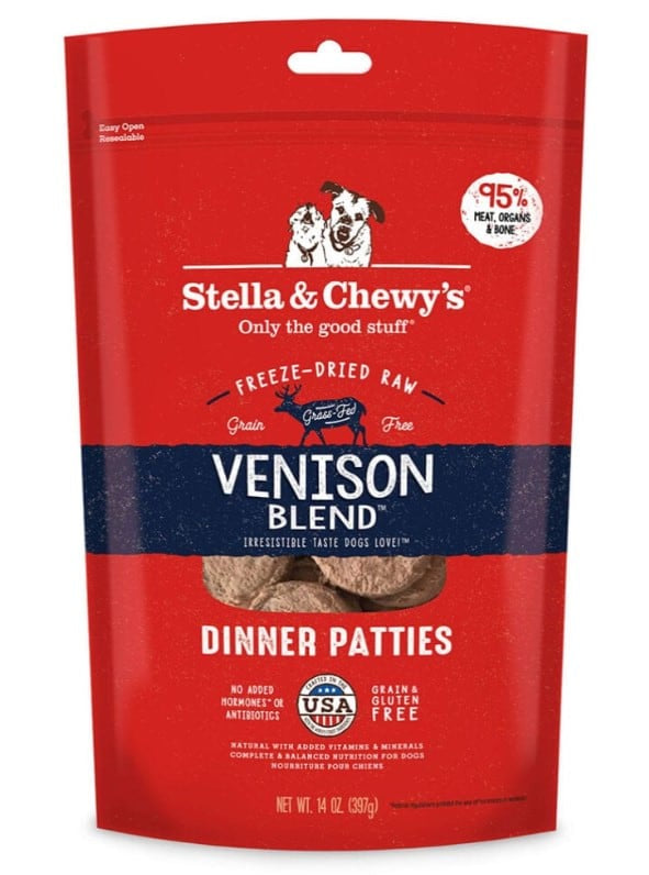 Stella & Chewy's Freeze Dried Dinner Patties Venison
