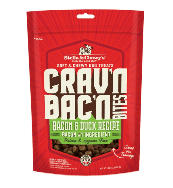 Stella & Chewy's Crav'n Bac'n Bites - Bacon & Duck