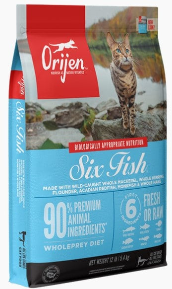 ORIJEN Six Fish Grain-Free Dry Cat Food