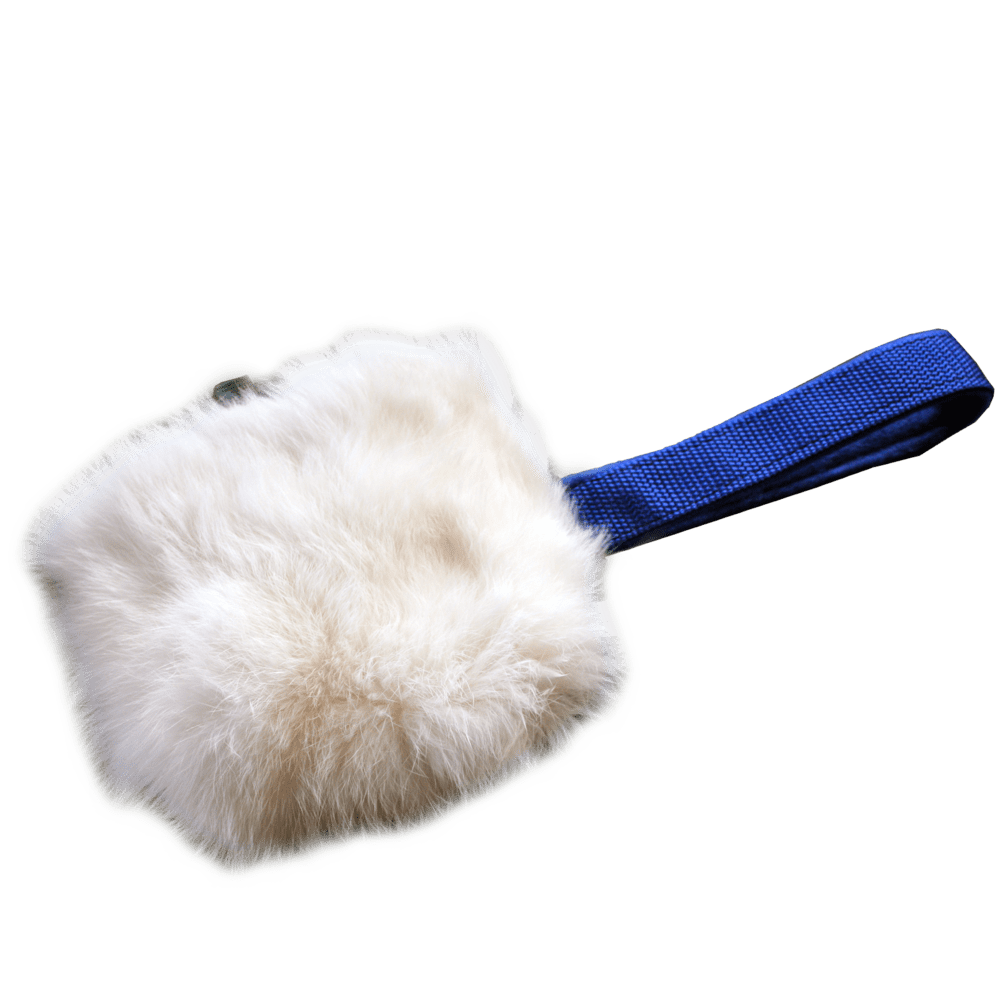 Small Rabbit Reward Pouch-Fleece and Fur