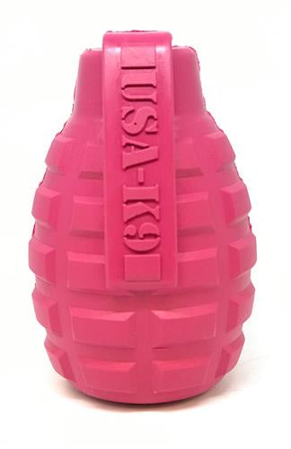 USA K-9 Grenade Chew Toy & Treat Dispenser