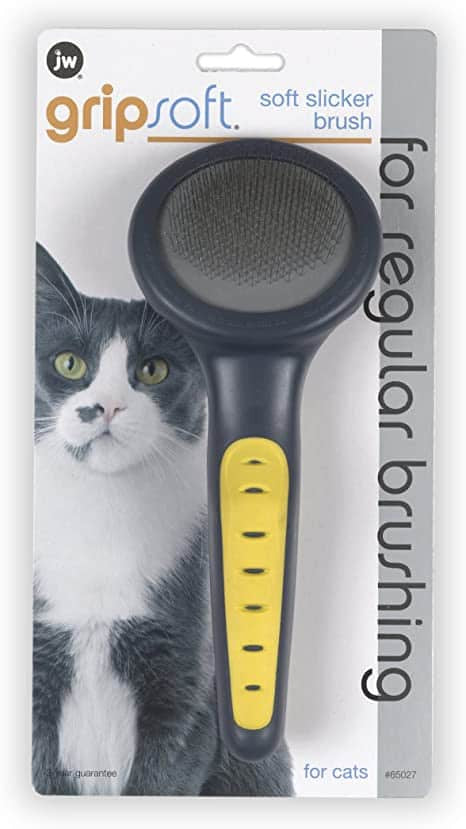 JW Cat GripSoft Soft Slicker Brush