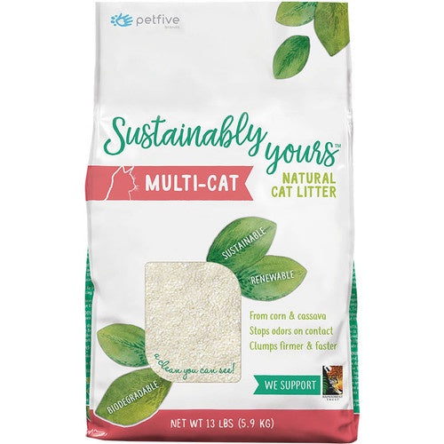 Sustainably Yours Multi-Cat Natural Cat Litter